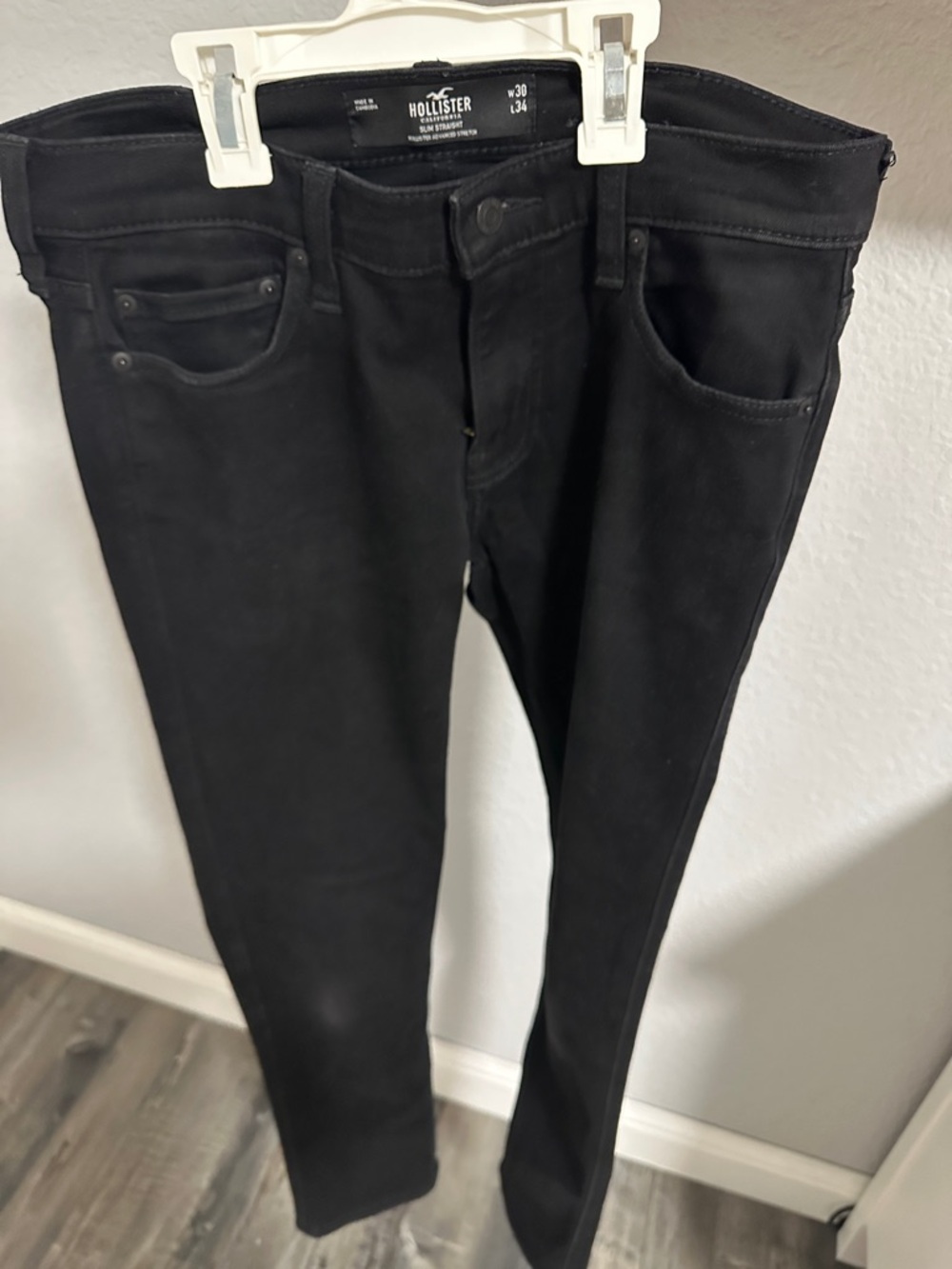 Hollister Men's Black Skinny Jeans